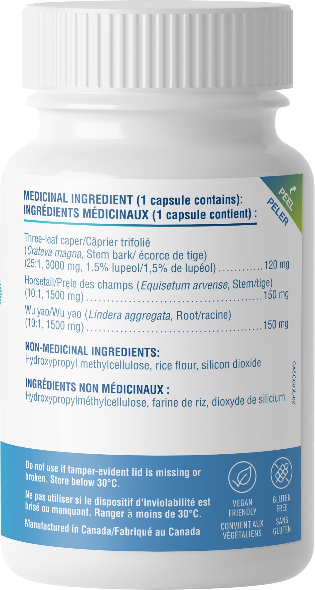 UROX Junior Natural Bladder Control - Nocturnal Enuresis or Bedwetting Supplements. Supports Bladder Control, Reduces Urinary Frequency, and Bladder Accidents for Kids, 30 Vegetarian Capsules (30)