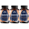FLORIDA HERBS Leg Cramp Support – Organic Quinine Capsules from Cinchona Bark – 1000 mg Vegan Supplement – Muscle & Leg Cramp Relief – Made in USA – 330 Count (3 Bottles Total)