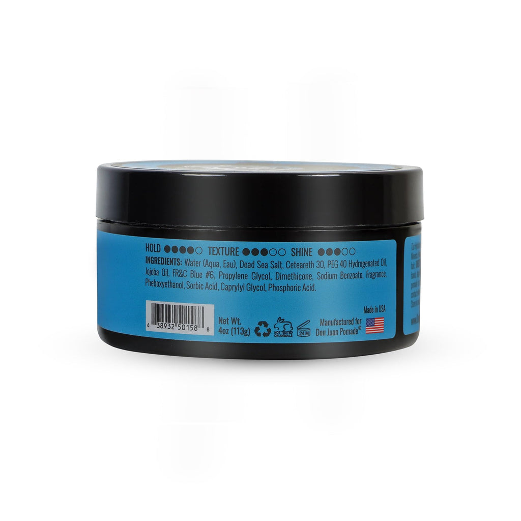 Don Juan Hybrido Pomade 4 Ounce Pack Of 3 | Water Based | Strong Hold | High Shine | Natural Plant Extracts and Ocean Minerals | Summer Sea Breeze Scent
