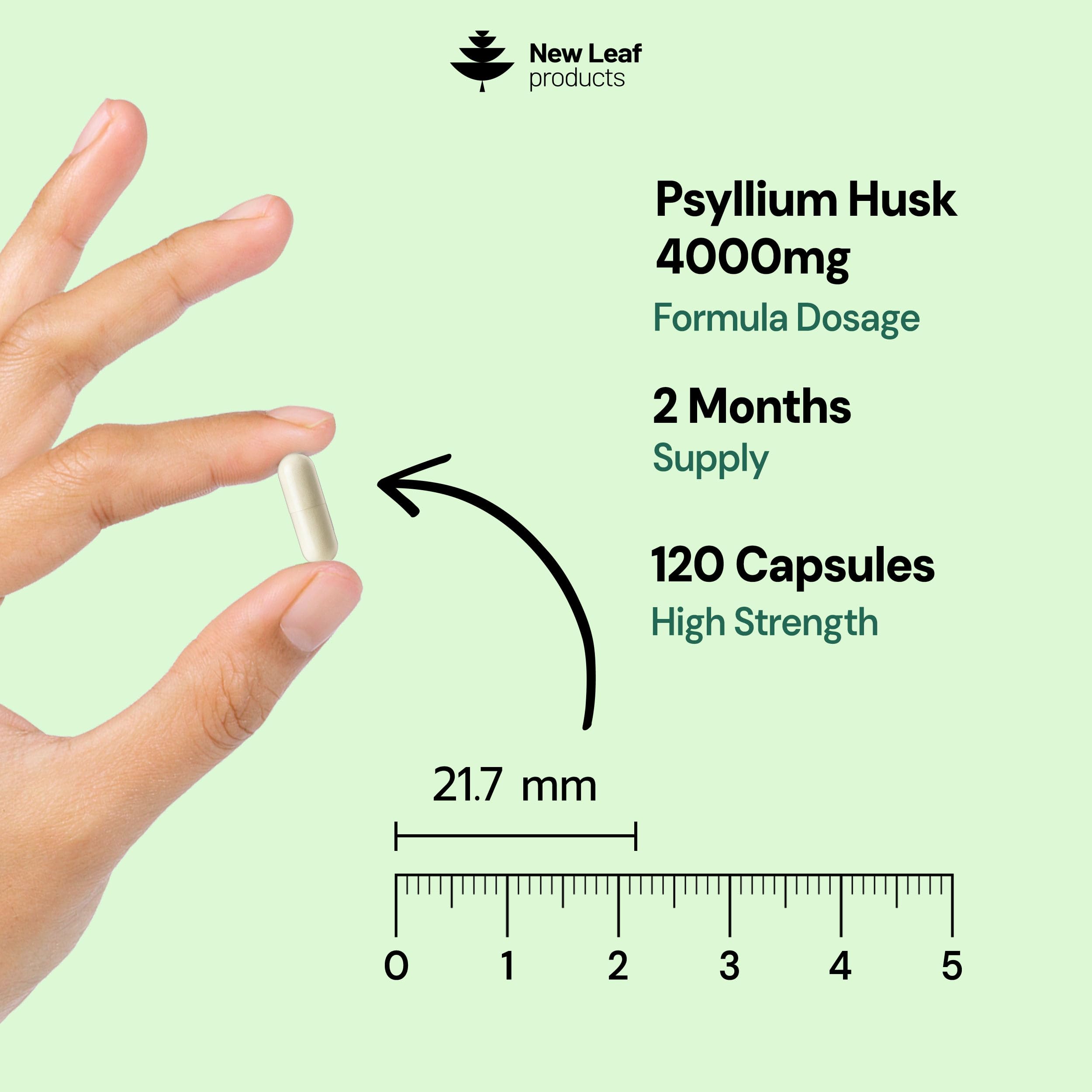 Psyllium Husk Capsules Enriched With Probiotics Fibre Supplement High Absorbency Strength Contributes Towards Gut And Digestive Health from Plantago Ovata Seeds, Ispaghula Husk, Gluten-Free Made in UK