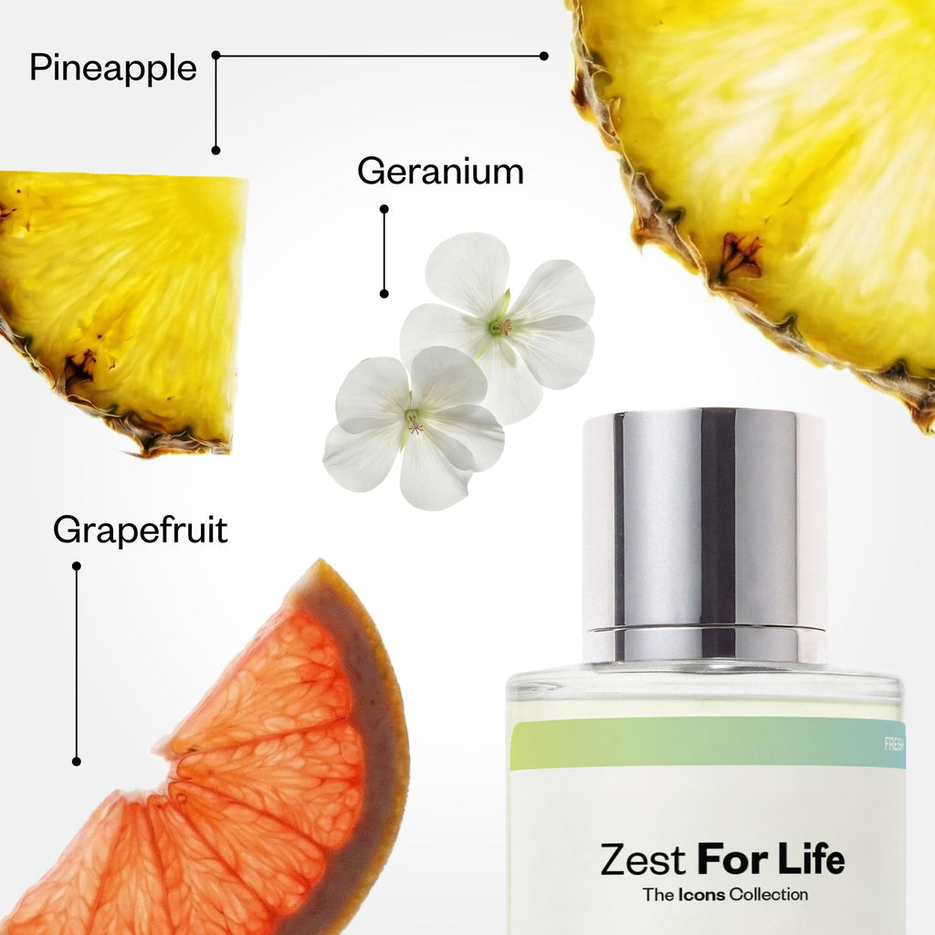 Dossier - Originals - Zest for Life - Eau de Parfum - Long-Lasting Bright Citrus Fragrance - Unisex - 1.7 fl oz (50ml)