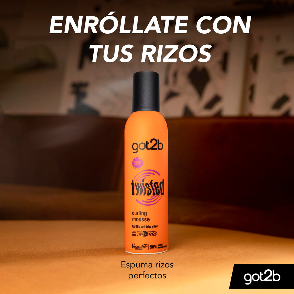 got2b Hairdressing foam for hair - curls - 250 ml.