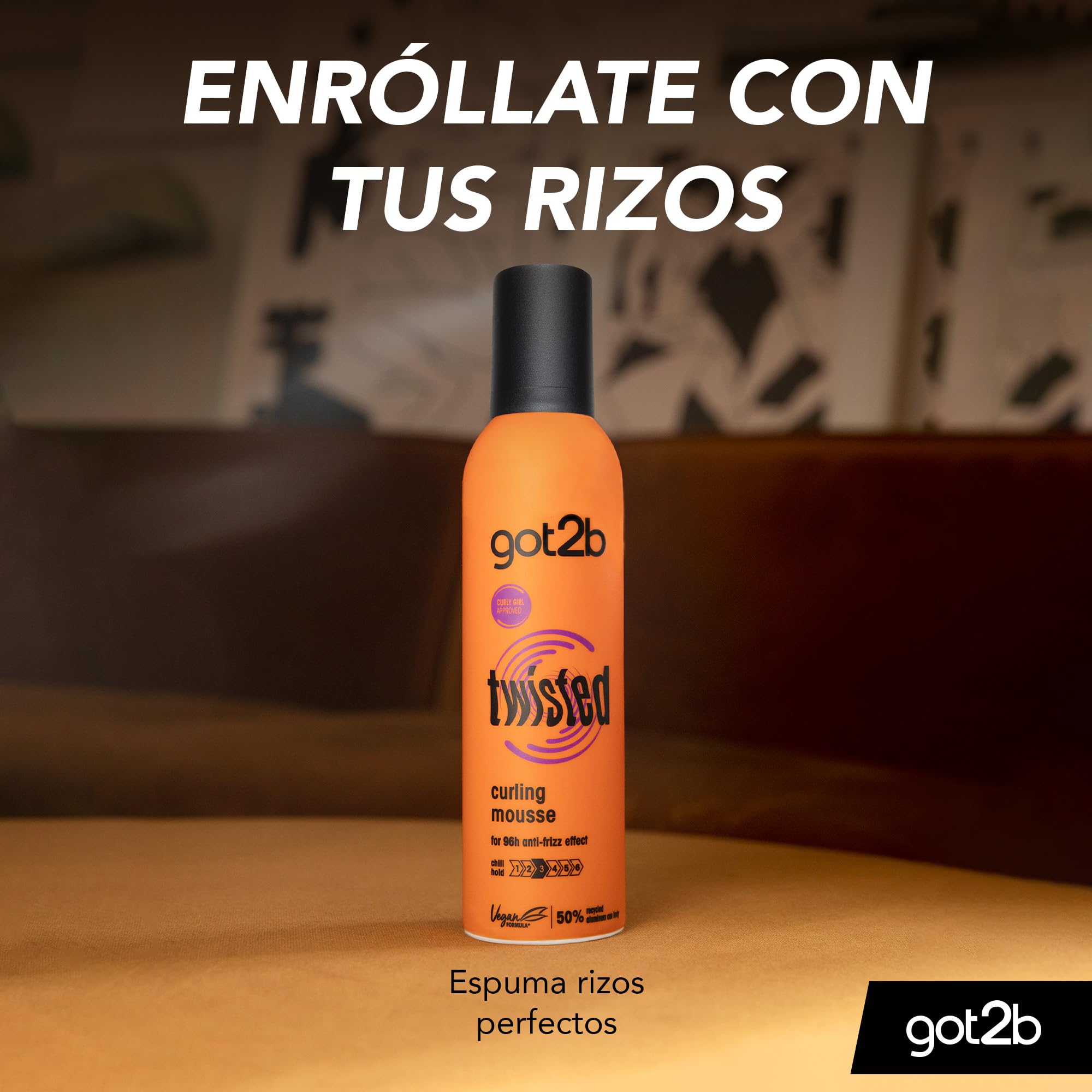 got2b Hairdressing foam for hair - curls - 250 ml.