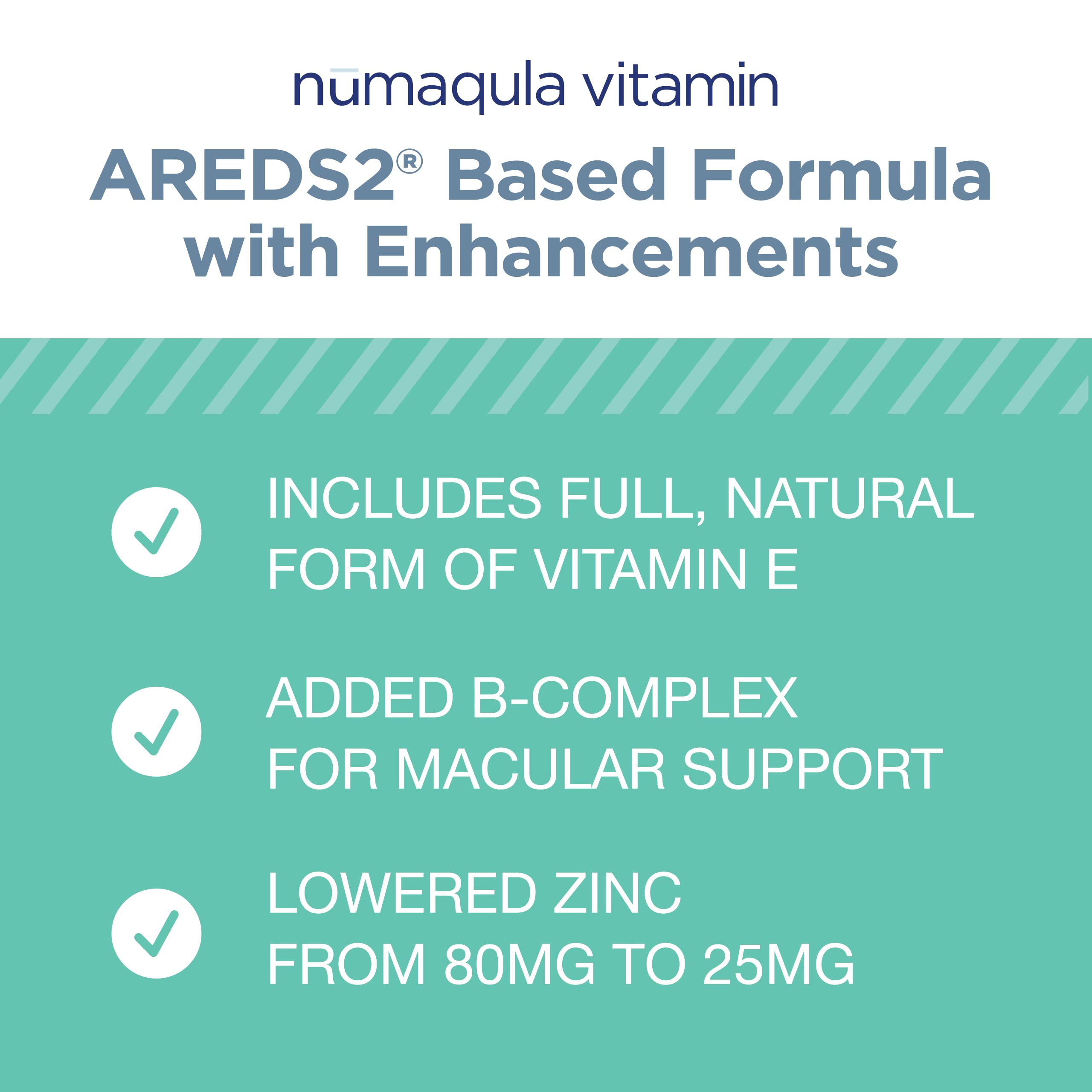 nūmaqula Eye Vitamins - 90 Capsules, 30-Day Supply