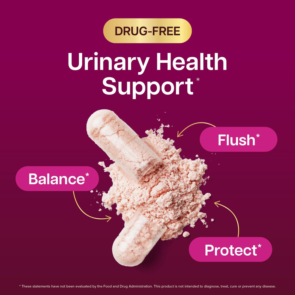 D Mannose with Cranberry | Drug-Free Urinary Tract Health Support | Evidence-Based DMannose 1300mg for Urinary & Bladder Health for Women | D Mannose Supplements for Women & Men | Non-GMO | 240 Ct