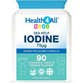 Kids Sea Kelp Iodine 75mcg 90 Chewable Tablets, Supports Learning & Growth