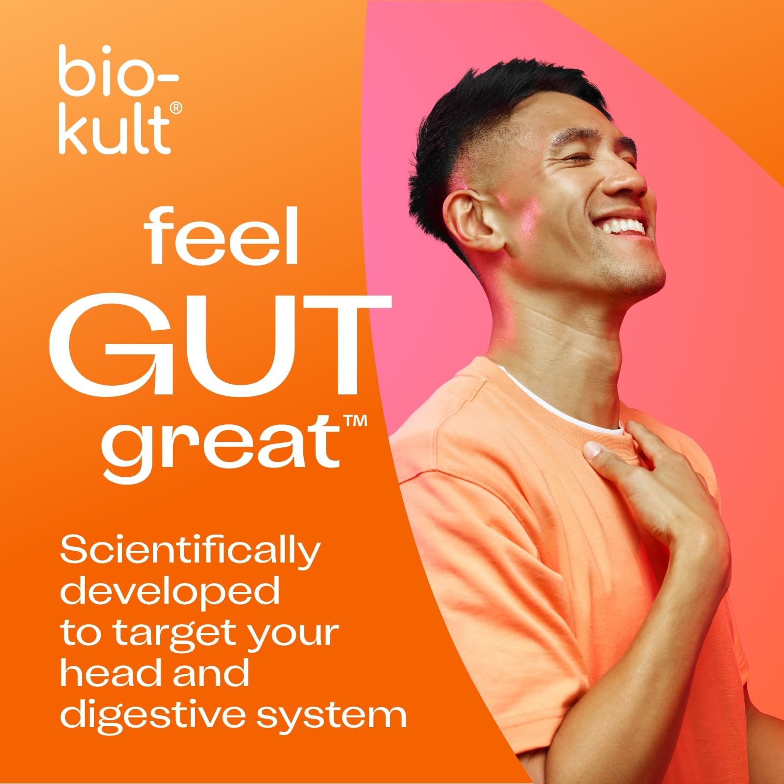 Bio-Kult Migréa | 14 Strains + Magnesium & Vitamin B6 | Head, Nervous System & Gut Support | 60 Capsules
