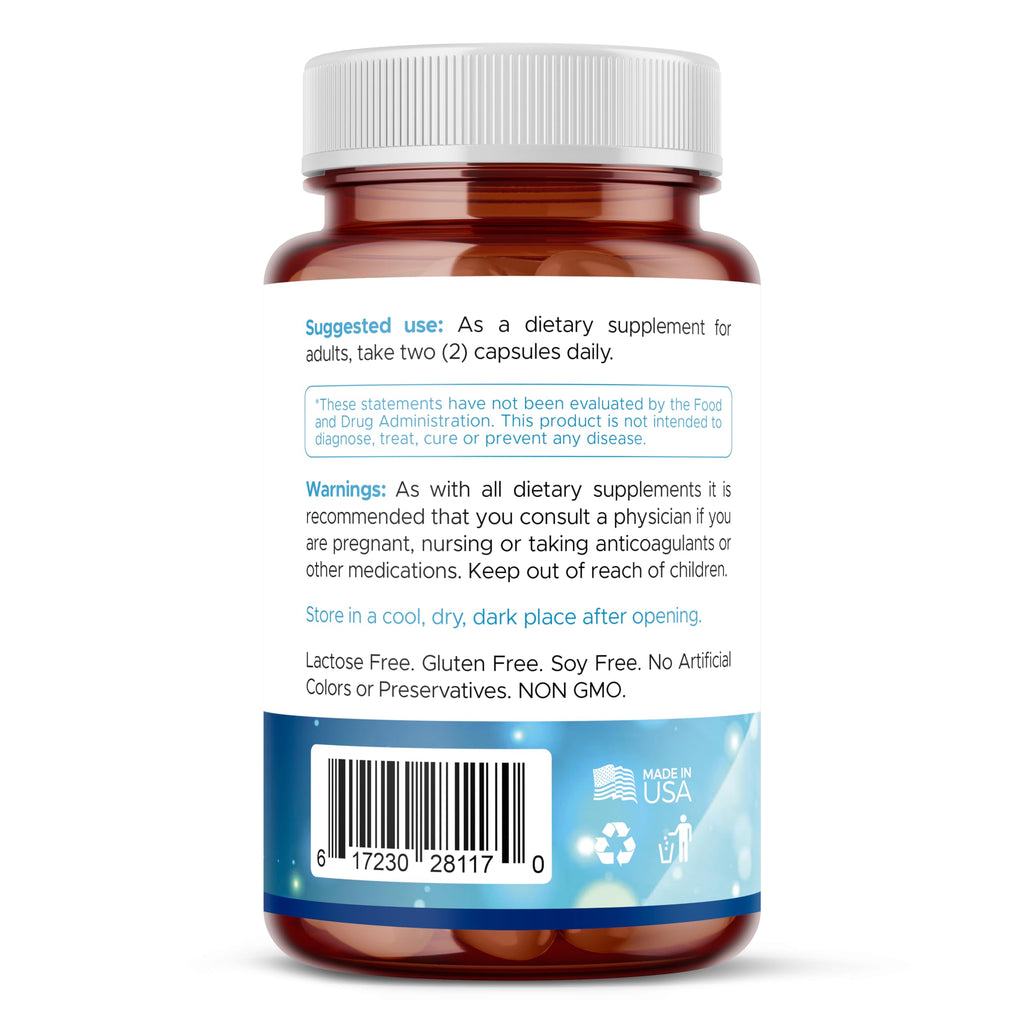 Stem Cell Supplements 500mg (180 Cap) Natural Anti-Aging & Longevity Support with Spirulina & Chlorella, Boost Cellular Renewal, Restore Youthful Energy, Reduce Joint Soreness – Celulas Madre