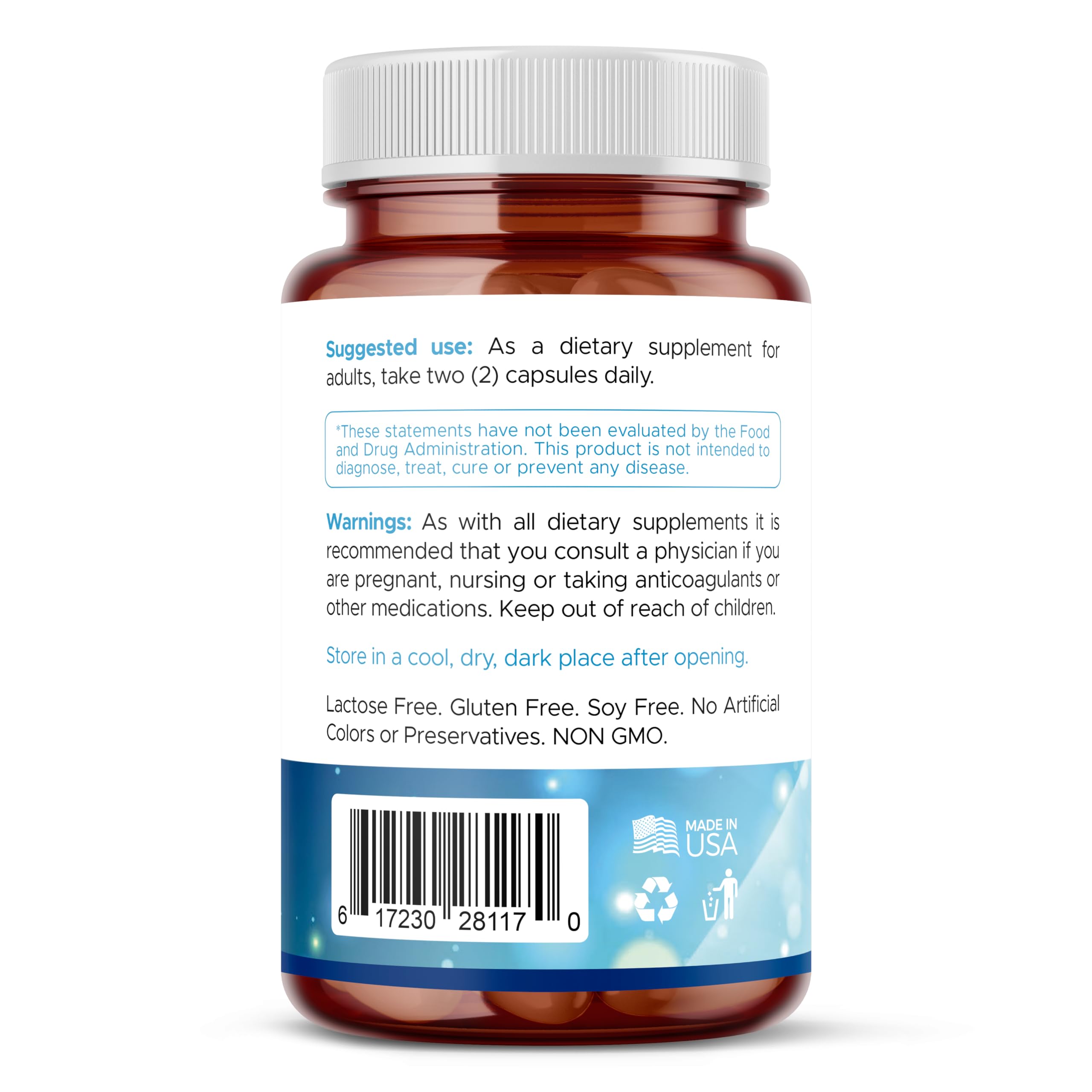 Stem Cell Supplements 500mg (180 Cap) Natural Anti-Aging & Longevity Support with Spirulina & Chlorella, Boost Cellular Renewal, Restore Youthful Energy, Reduce Joint Soreness – Celulas Madre