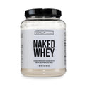 NAKED Whey Vanilla Protein Powder - Only 3 Ingredients - Grass Fed Whey Protein Powder, Vanilla Flavor, and Organic Coconut Sugar, NSF Certified, No GMO, No Soy, and Gluten Free - 24 Servings