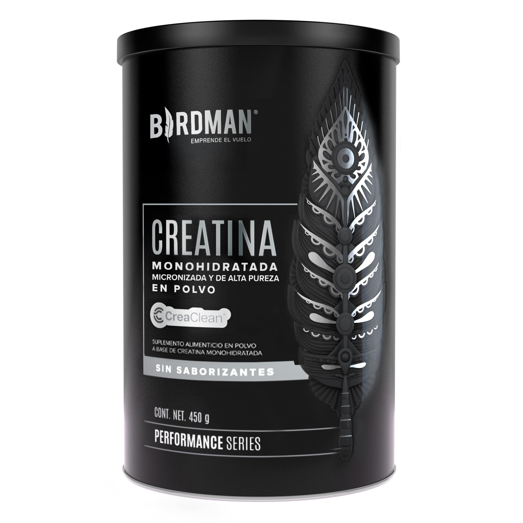 BIRDMAN Micronized Creatine Monohydrate Powder, Unflavored, High-Purity, Organic, Muscle Recovery, Caffeine Free Pre Workout, Post Workout, Gluten Free, Sugar Free