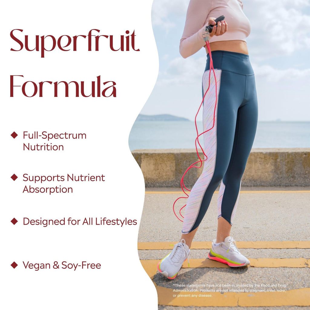 PURE Daily Build Liquid Multivitamin & Mineral/Herbal Dietary Supplement with Superfruits - 1 Bottle of 32 Fl Oz (946ml)