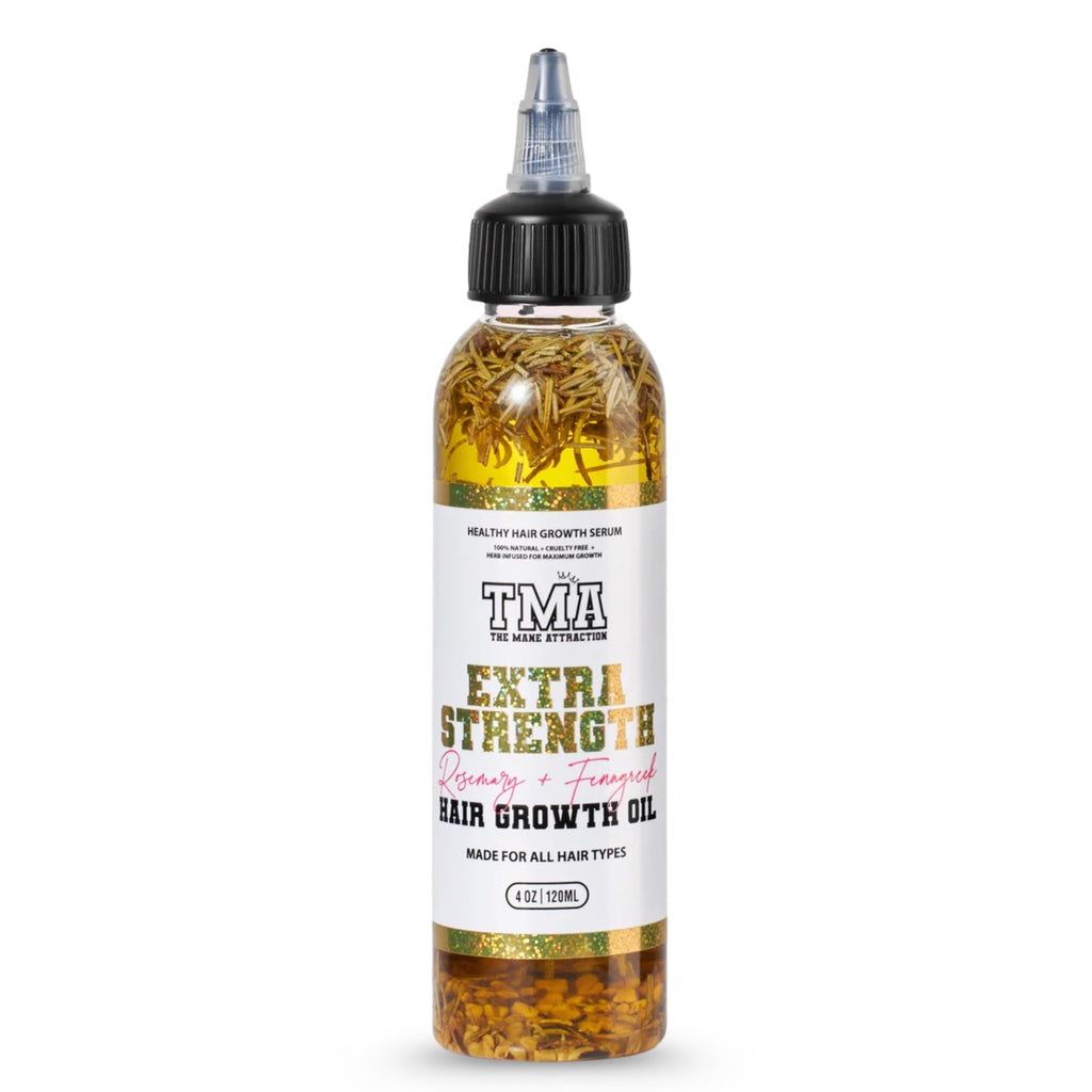 The Mane Attraction Extra-Strength Herbal Hair Growth Oil, 4 Fl Oz