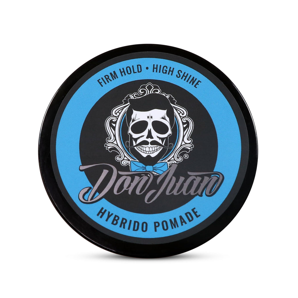 Don Juan Hybrido Pomade 4 Ounce Pack Of 3 | Water Based | Strong Hold | High Shine | Natural Plant Extracts and Ocean Minerals | Summer Sea Breeze Scent