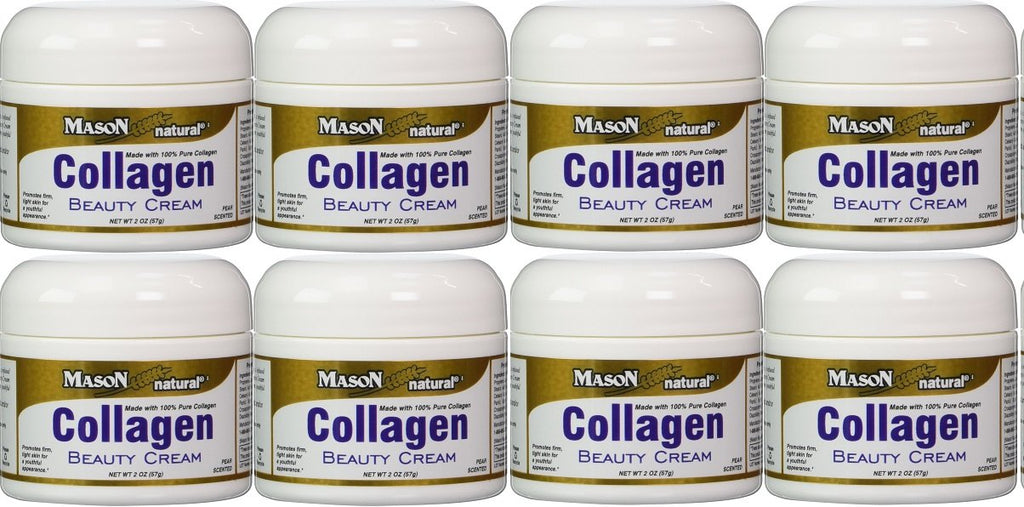 MASON NATURAL COLLAGEN PREMIUM SKIN CREAM 2 OZ (Pack of 8)
