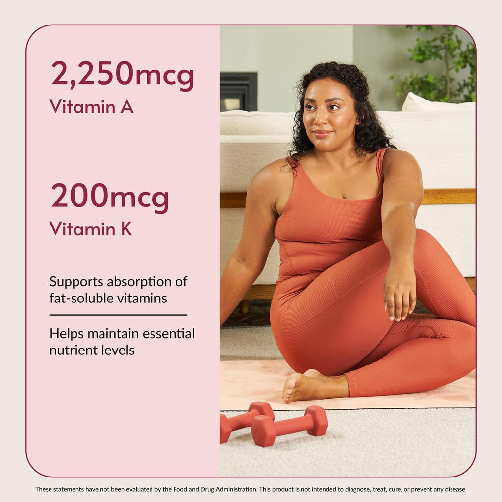 Bariatric Advantage High ADEK Multi - for Bariatric Surgery Patients - Multivitamin with Vitamins A, D, E, K & Trace Minerals - 100%+ DV of ADEK - 60 Capsules
