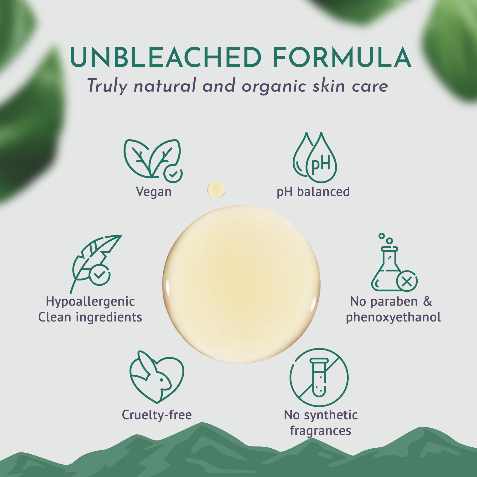 Organic Tremella Mushroom Facial Serum | Twice The Hydration of Hyaluronic Acid Without The Sticky Mess | Ultra-hydrating, Microbiome Friendly All Natural, Organic, Vegan Serums for Face