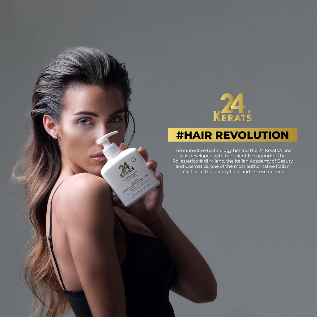 24 KERATS Balancing Shampoo | pH 4.0-5.0 | Volcanic Mineral Formula with Zeolite | Purifies, Nourishes & Preps Hair for Treatments | 8.45 fl oz