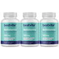 BESTVITE Benfotiamine 300mg (180 Vegetarian Capsules) (60x3) No Stearates - No Silicon Dioxide - Vegan - Non GMO - Gluten Free