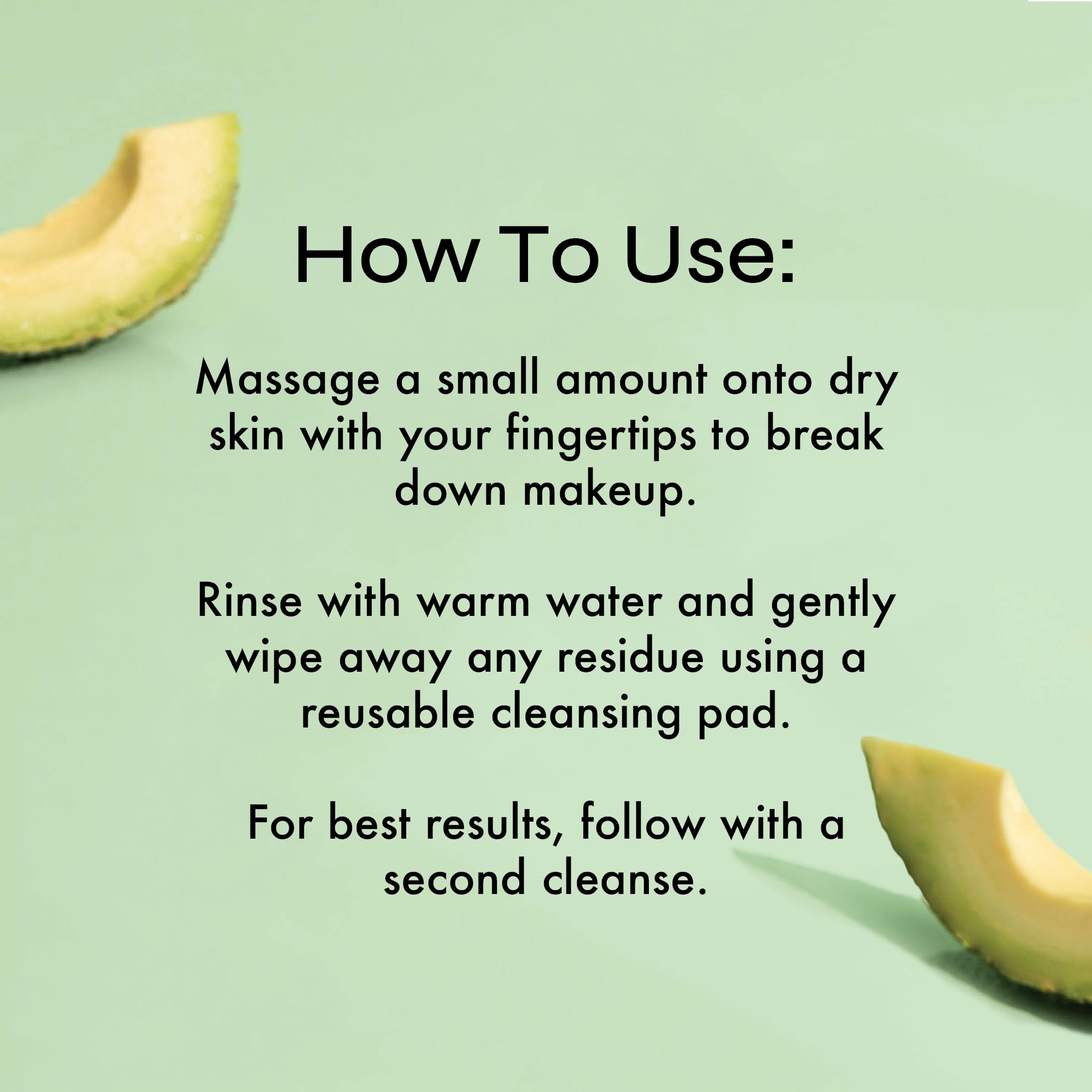 The Beauty Crop Avocado Refillable Cleansing Balm - Nourishing & Hydrating - 100 ml