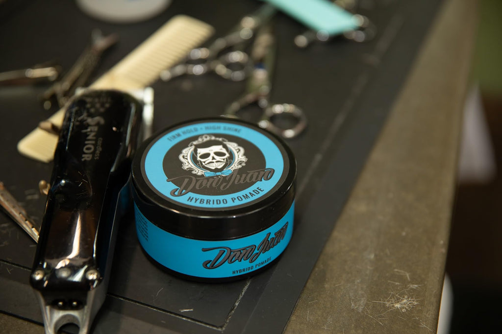 Don Juan Hybrido Pomade 4 Ounce Pack Of 3 | Water Based | Strong Hold | High Shine | Natural Plant Extracts and Ocean Minerals | Summer Sea Breeze Scent