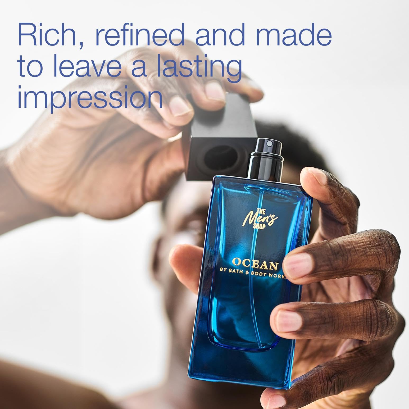Bath & Body Works Ocean Cologne - Men’s Cologne for Everyday Use - Long-Lasting High Fragrance Oil Concentration - Dermatologist-Approved - Sophisticated Scent Experience - Gifts for Him