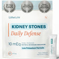 LithoLyte 10mEq | Water & Beverage Enhancer for Kidney Health | Citrate & Electrolytes for Kidney Protection | Science-Based Support Beyond Cleanse, Detox, or Stone Dissolver Supplements | 60 Sticks