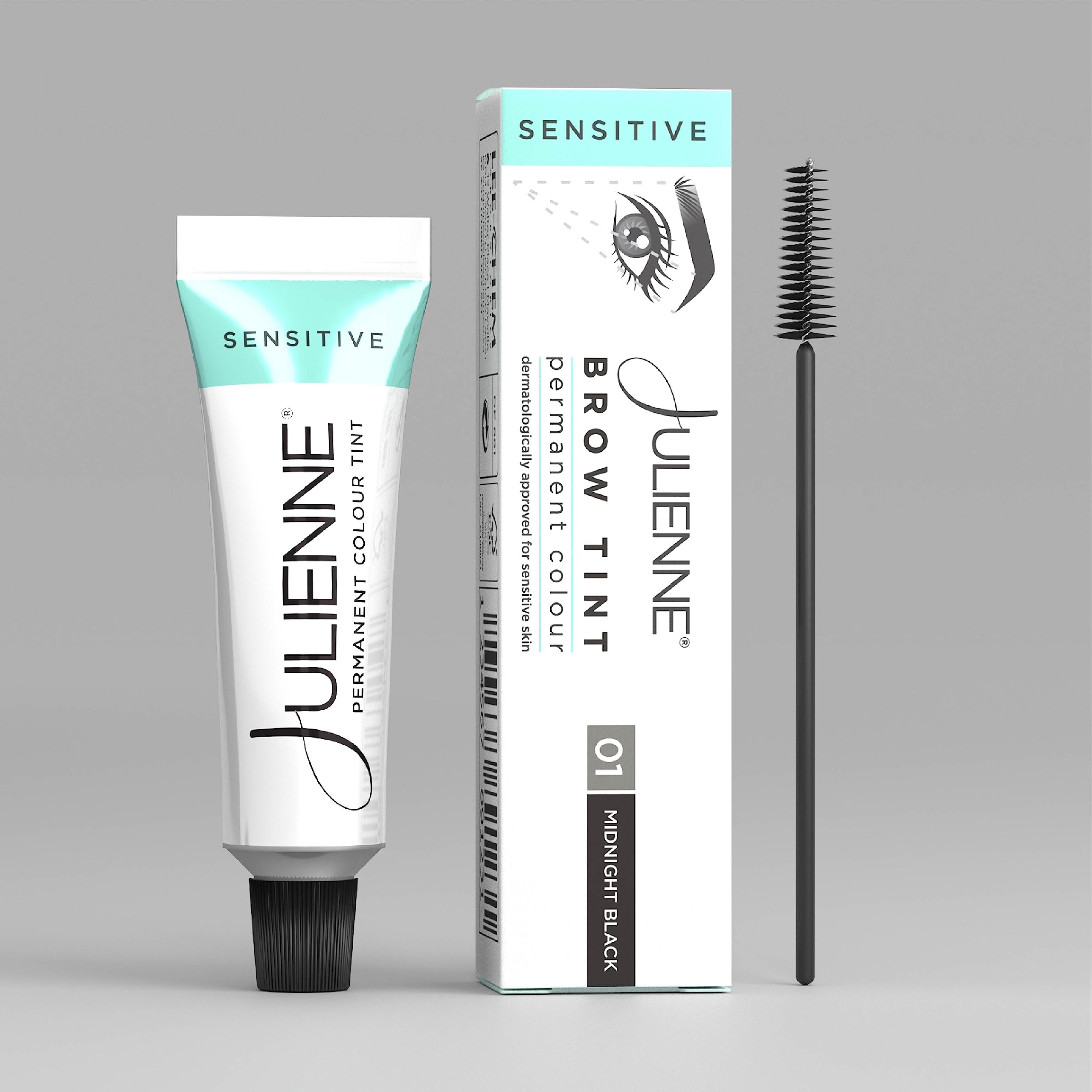 Julienne Sensitive Brow Tint 15ml (Midnight Black)