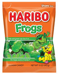 Haribo Frogs Gummies 12 Pack Case of 5oz Bags