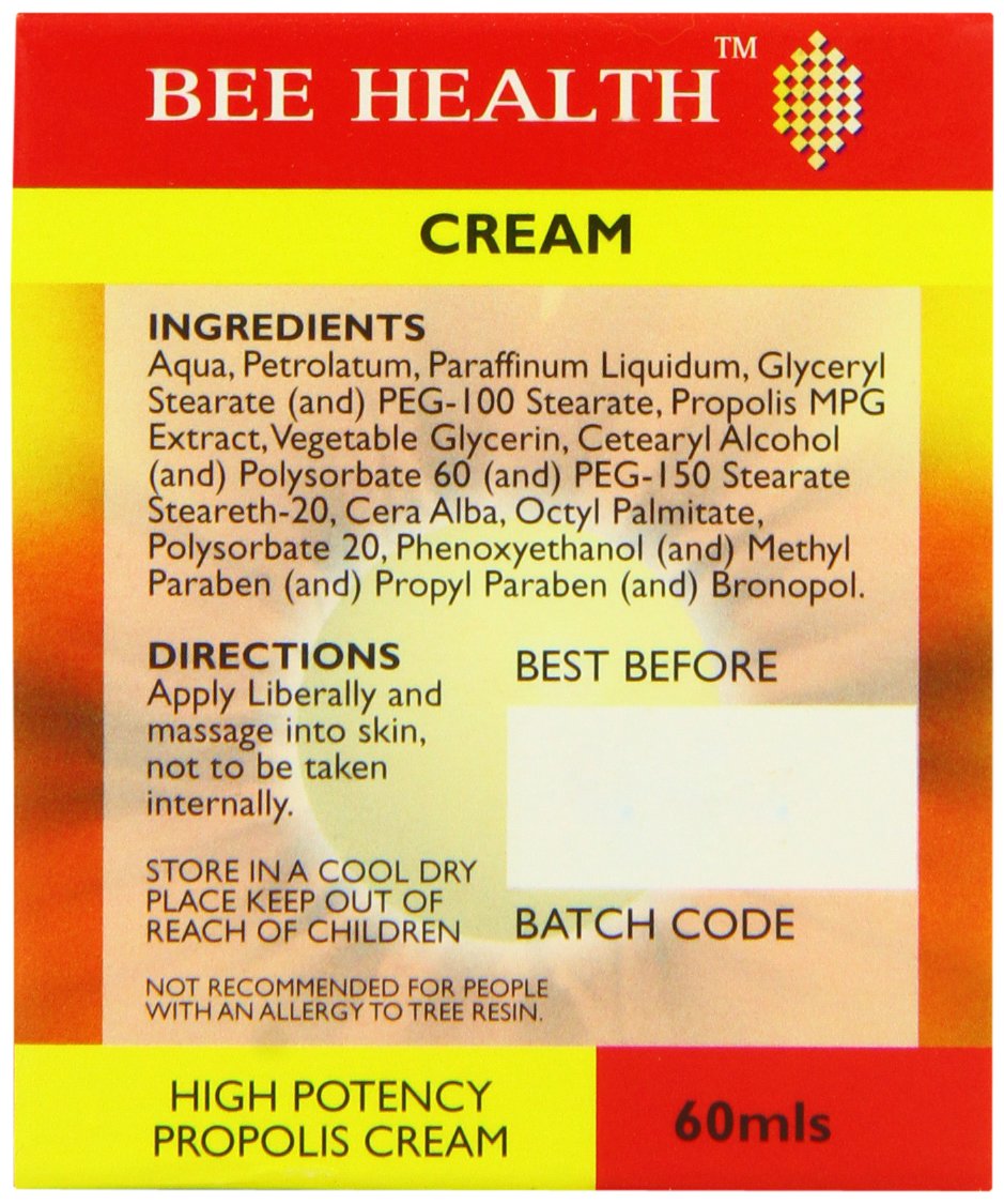 Bee Health Propolis Cream 60ml