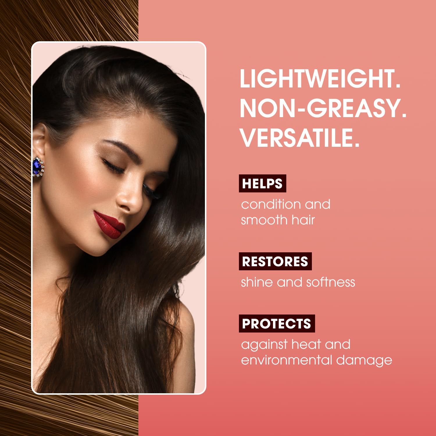 One n Only Argan Oil Hair Treatment - Lightweight & Hydrating Hair Oil for Natural, Wigs & Extensions - Shine Enhancing, Heat Protectant & Frizz Control (8 oz, 3pk)