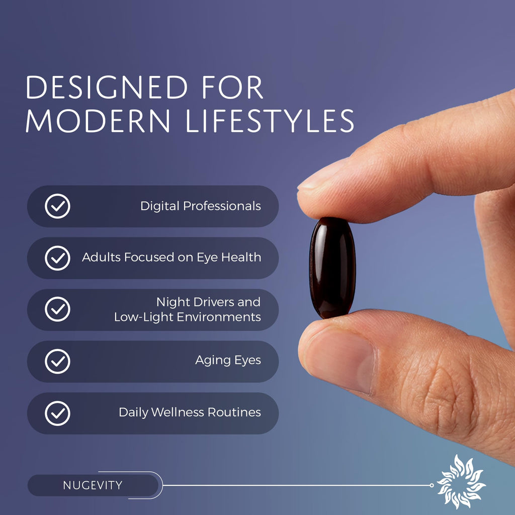 Nugevity OS2 - Ocular Support Solution, 270 Ct - Patented Eye Vitamins