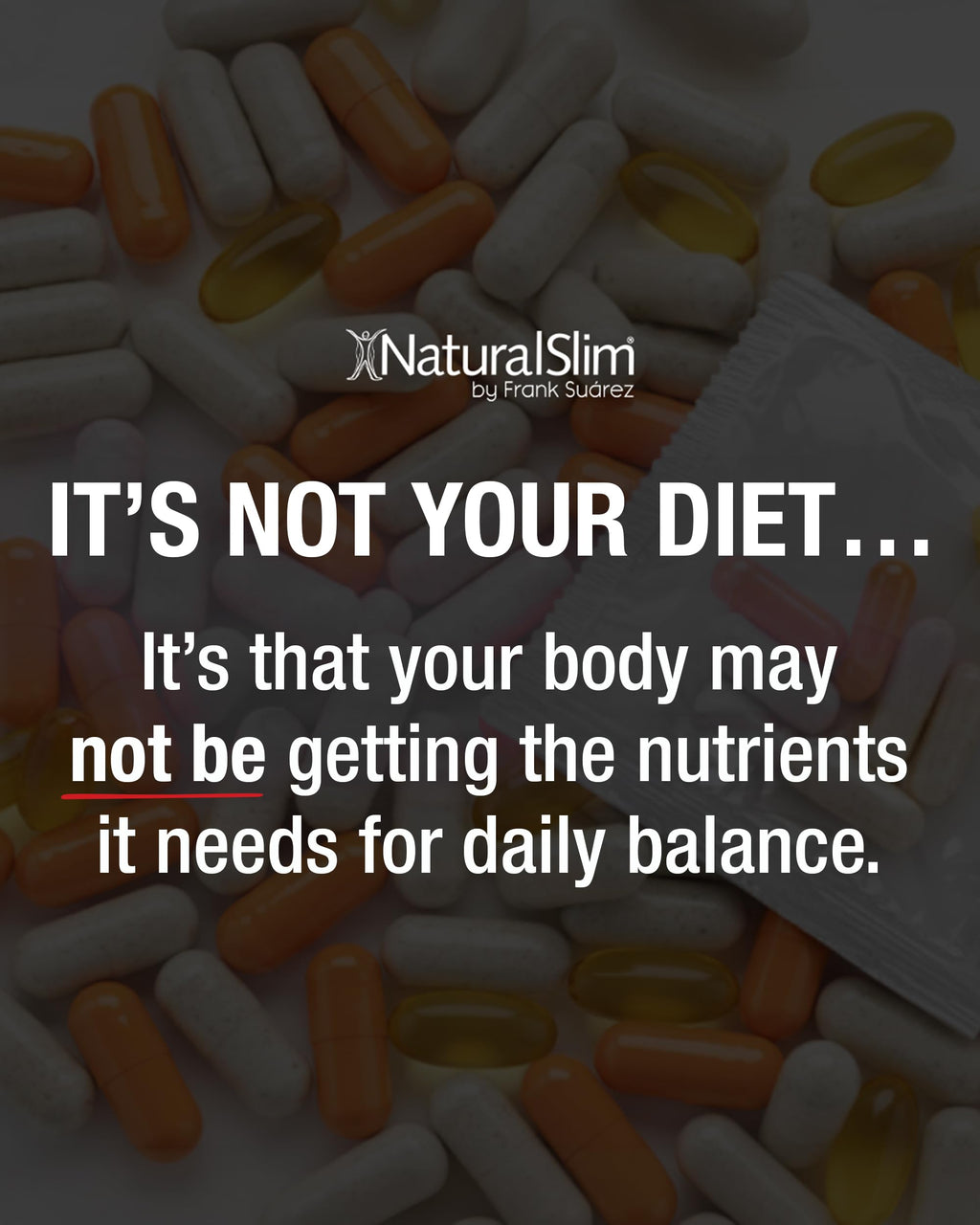 NaturalSlim Metabolic Vitamins, Multivitamin for Women & Men, Supports Energy, Metabolism & Nutrient Absorption with Digestive Enzymes, B-Complex & Niacin – 1 Pack