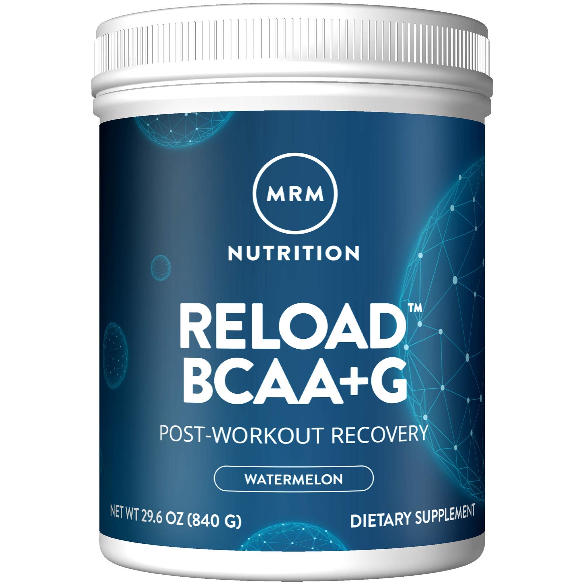 MRM Nutrition Reload BCAA+G Post-Workout Recovery, Watermelon - 67 Servings