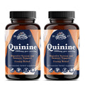 FLORIDA HERBS Leg Cramp Support – Organic Quinine Capsules from Cinchona Bark – 1000 mg (Pack of 2, Total 200 Capsules)