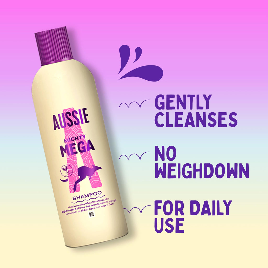 Aussie Mega Shampoo, 300ml