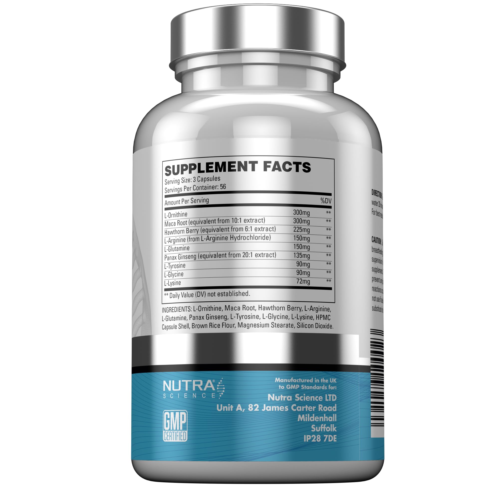 GH-1000 for Men Hormone Suport | Anti-Aging, Muscle Growth, Energy, Sleep | 168 Vegan Capsules Muscle Growth Supplements