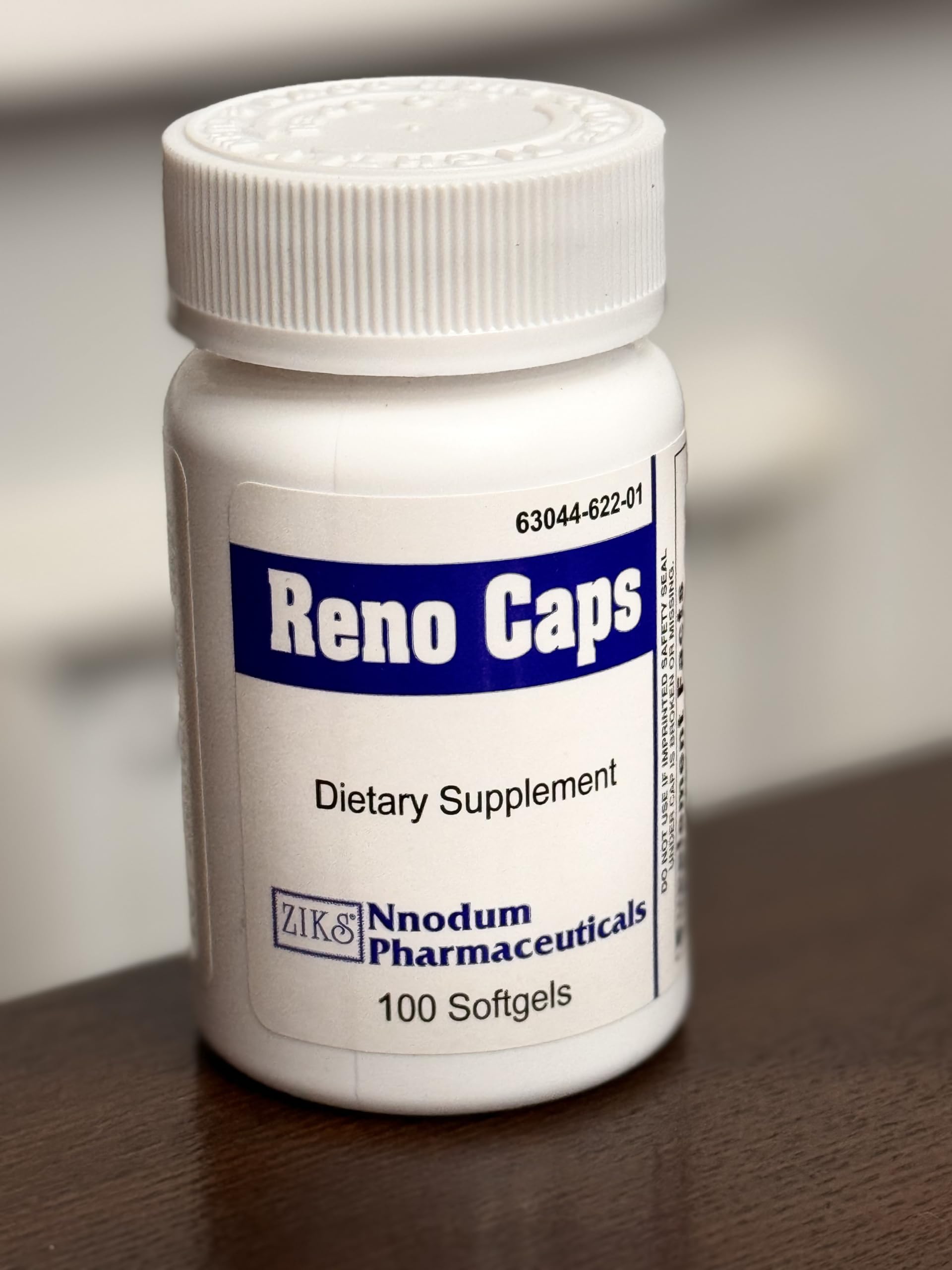 Reno Cap Softgel Capsules, Botanical Blend Formula, 60 Count