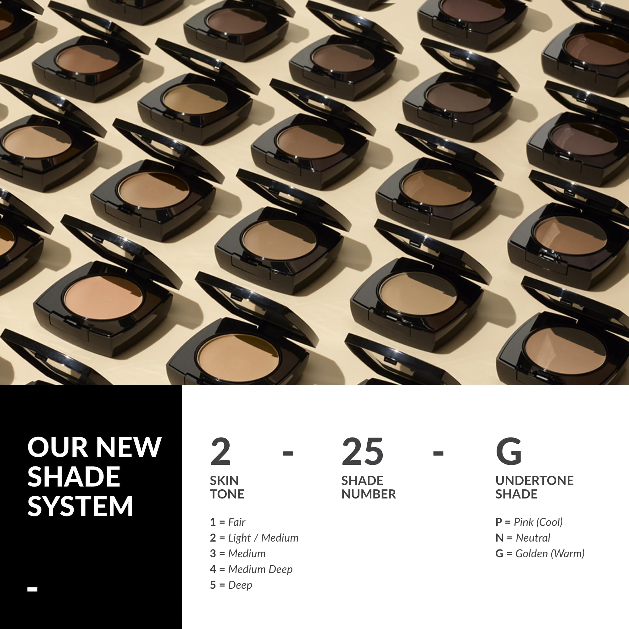 Avon True Flawless Cream To Powder Compact 3-in-1 Concealer, Foundation & Powder Natural Beige - True Blue IQ Colour Technology