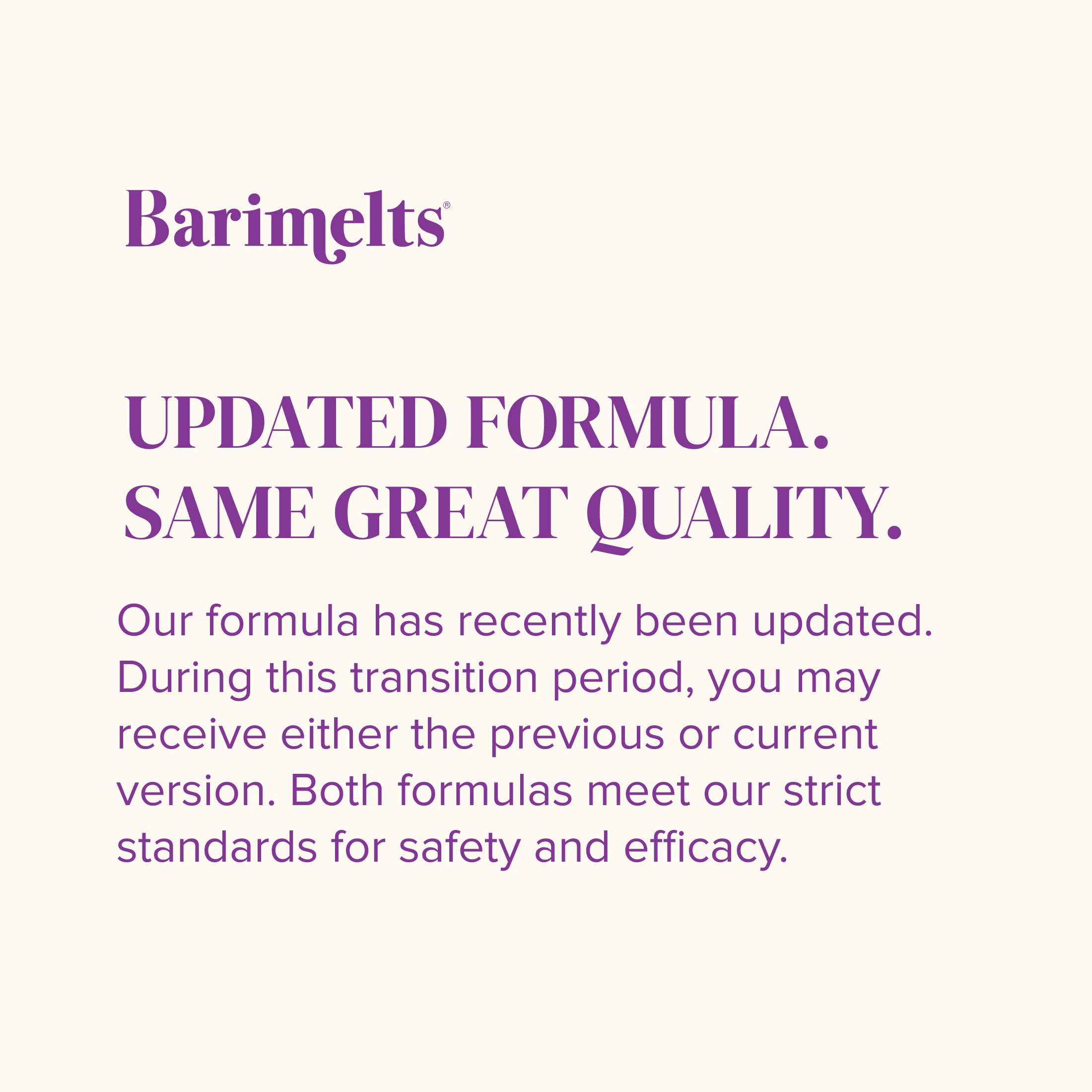 BariMelts Multivitamin - 60 Fast-Dissolving Tablets (1-Month Supply) - Sugar-Free Bariatric Multivitamin for Women, Natural Fruit Flavor