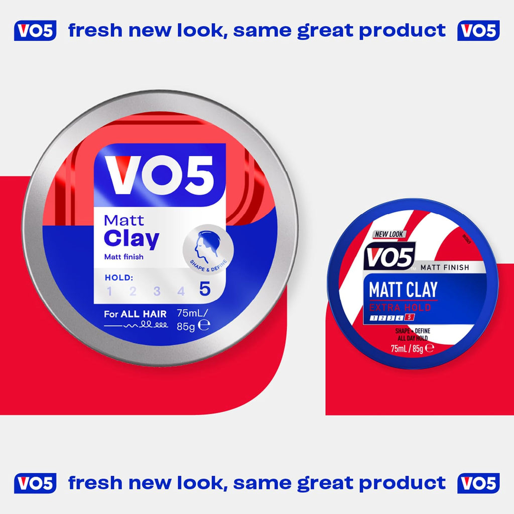 VO5 Matt Hair Clay, 75ml