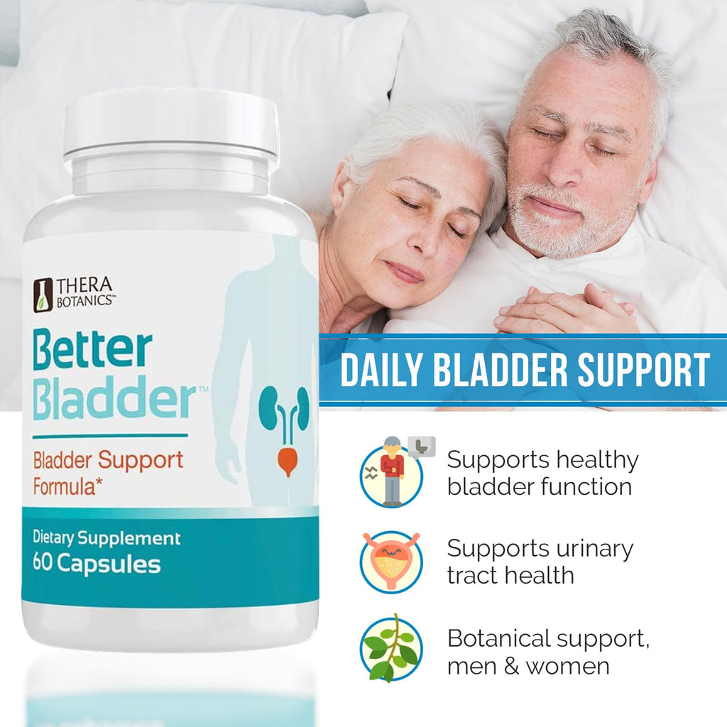 Better Bladder - Bladder Support Supplement for Men & Women, 60 Capsules