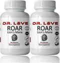 POSURI DR Loves Roar Lions Mane Supplement, 60 Capsules (2)
