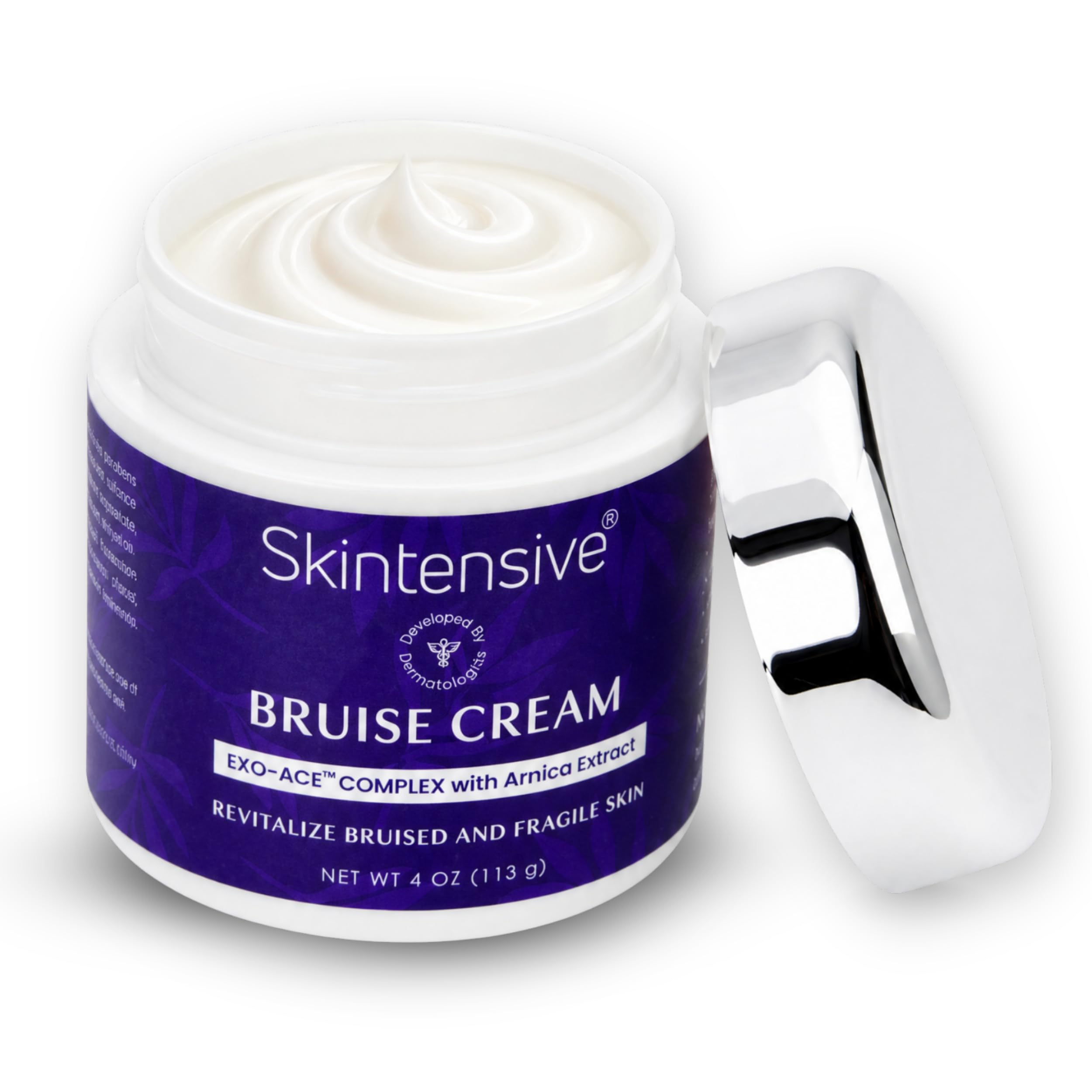 SKINTENSIVE Arnica Bruise Cream for Thin Skin – Vitamin K Cream for Bruises & Skin Discoloration, Moisturizing Arnica Cream for Seniors, Non-Greasy Formula, 4 Oz