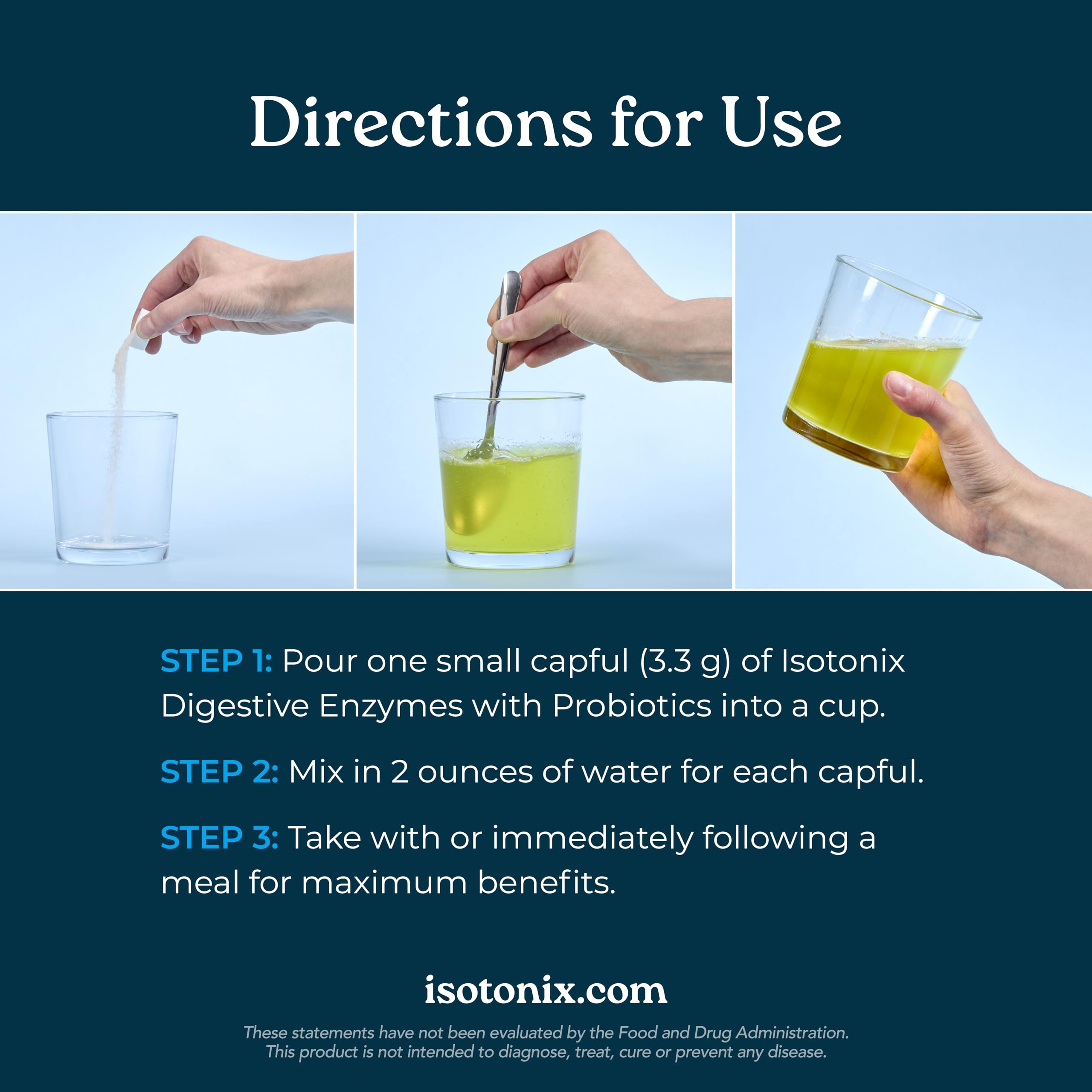 Isotonix® Digestive Enzymes with Probiotics | DigeZyme® Multi-Enzyme Complex & Lactospore® Bacillus Coagulans | Nutrient Absorption, Gut Balance & Digestive Health | Vegan, Gluten-Free | 90 Servings