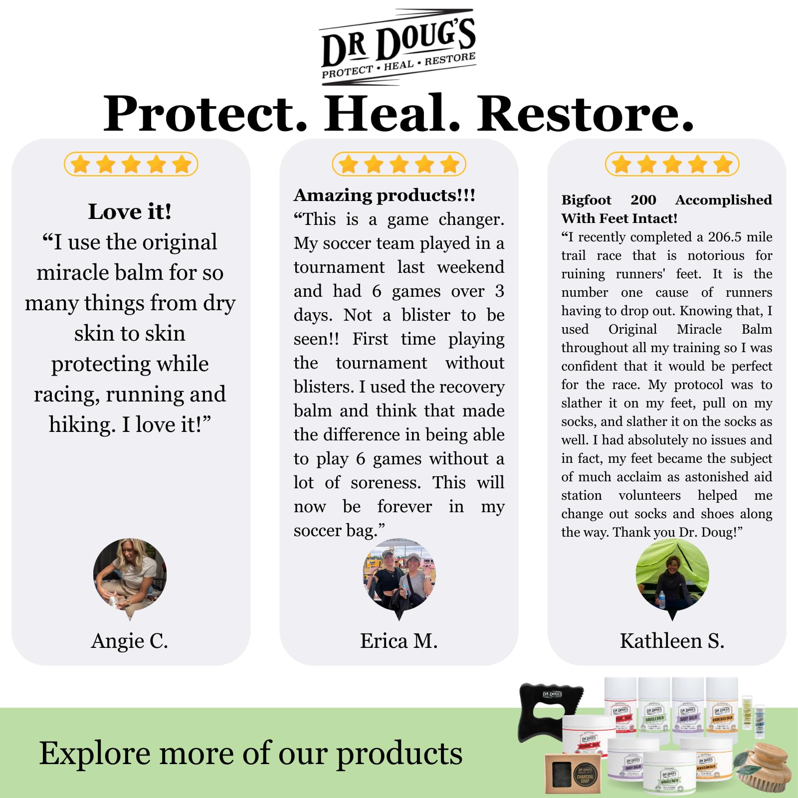 Dr. Doug's Original Miracle Balm – Hydrating, All-Natural & Toxin-Free Skin Care | Organic, Handmade Balm for Dry, Itchy Skin | Cruelty-Free & Paraben-Free Formula