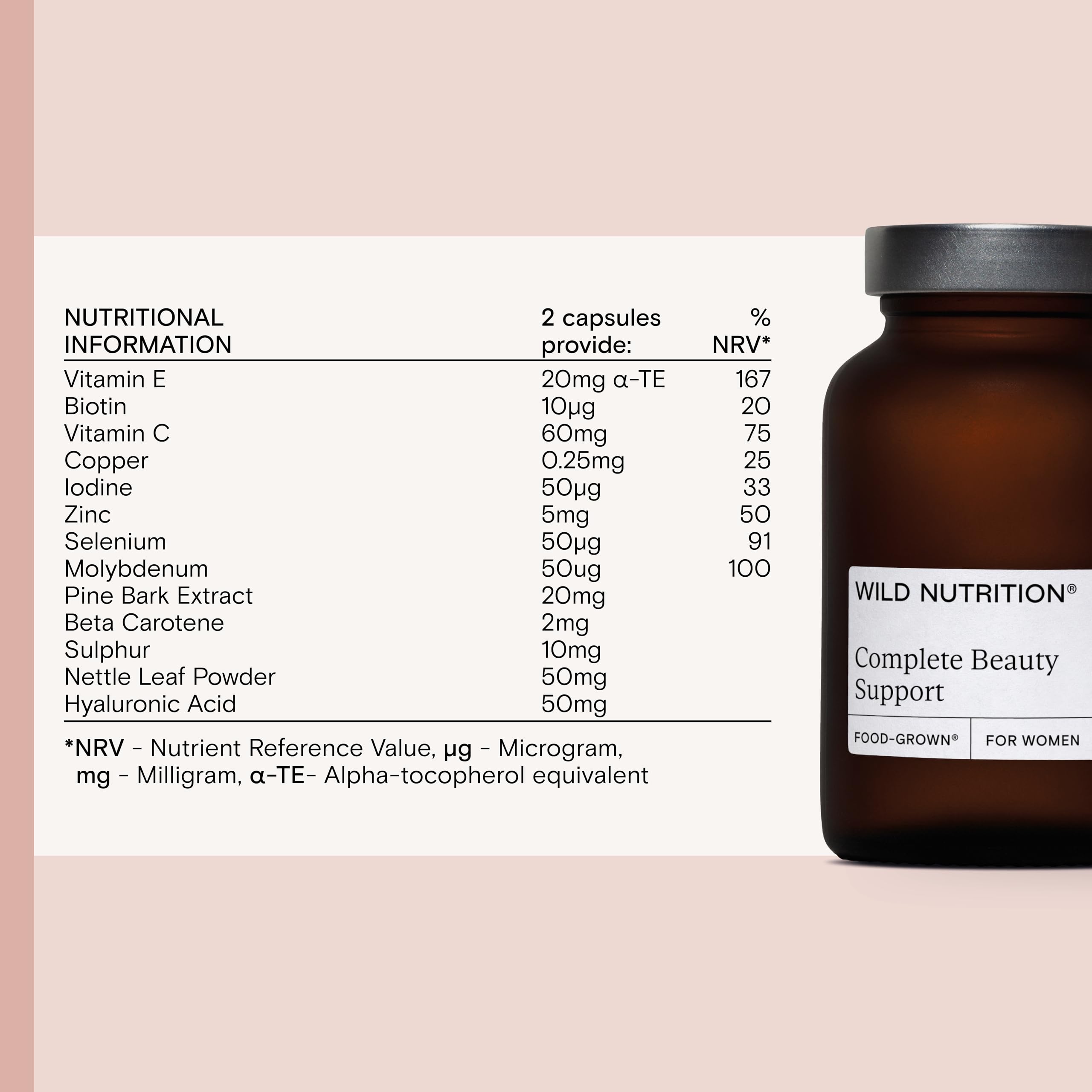 WILD NUTRITION Complete Beauty Support