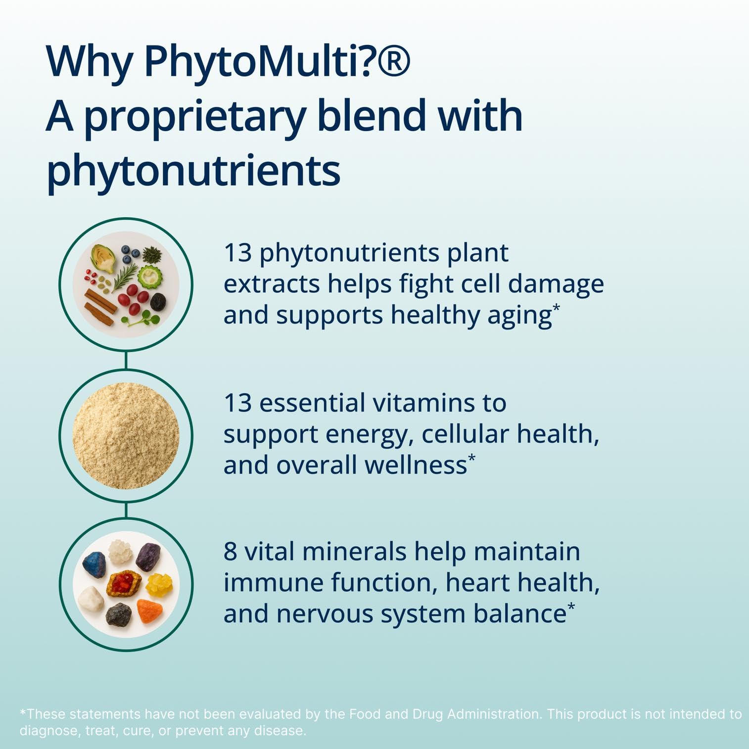Metagenics PhytoMulti Multivitamin Without Iron-Daily Multi for Men & Women with 20+ Vitamins, Minerals & Phytonutrients for Antioxidant & Immune Support-Non-GMO, Gluten-Free - 60 Tablets