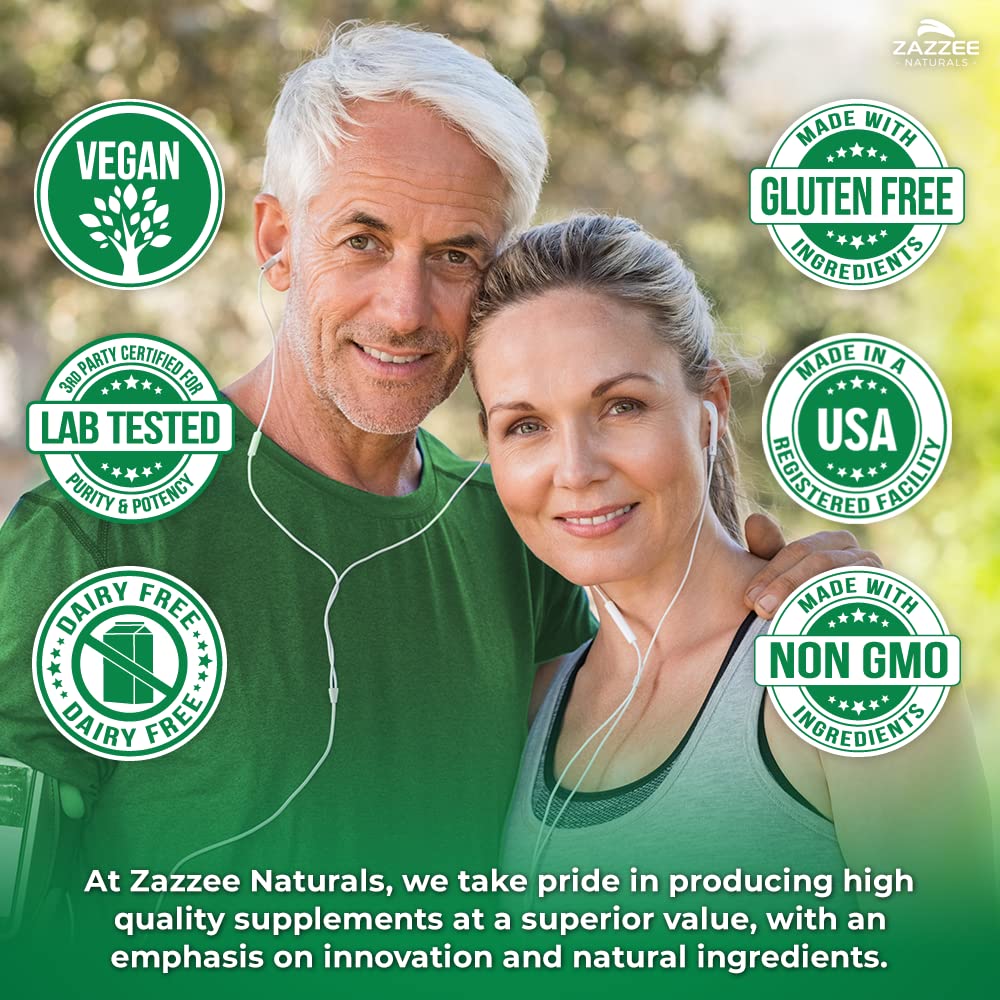 Zazzee USDA Organic Stinging Nettle Leaf 20:1 Extract, 120 Vegan Capsules, 4 Month Supply, Urtica Dioica, Respiratory, Immune & Seasonal Wellness Support, Organic Herbal Supplement, Made in the USA