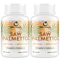 Gesundgeist Saw Palmetto for Women Hair Loss - DHT Blocker with 5-in-1 Blend for Hair Growth, Skin & Nails, Urinary Wellness - Extra Strength Saw Palmetto Supplement - 180 Capsules